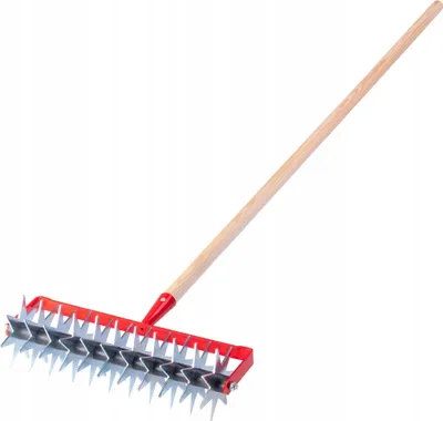 Obrázek produktu pro Zahradní kultivátor – ruční provzdušňovač půdy/válcový kultivátor – rotační válec – 145 cm rukojeť – ruční zařízení pro zpracování půdy
