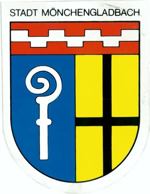 Produktbild von Aufkleber Wappen Stadt Mönchengladbach 115 x 90 mm