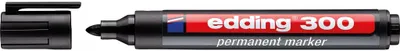 Produktbild von edding 300 Permanentmarker schwarz