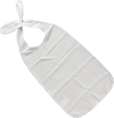 Produktbild von PFLEGE POINT® Ess-Schürze mit Steckverschluss weiß