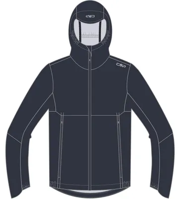 Produktbild von CMP Herren Skijacke Jacket FIX Hood Grau 46