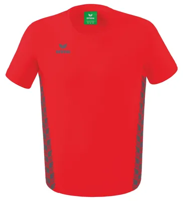 Produktbild von Erima Essential Team T-Shirt Rot/Schiefergrau Junior