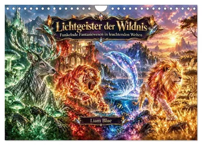 Produktbild von Lichtgeister der Wildnis (Wandkalender 2027 DIN A4 quer), CALVENDO Monatskalender