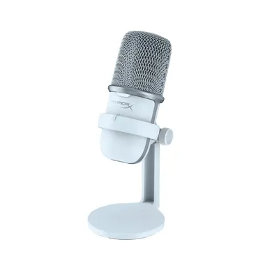 Obrázok produktu pre SoloCast – mikrofón USB (biely), Mikrofón pre hernú konzolu, -6 dB, 24 bit, 96 kHz, Kábel, USB