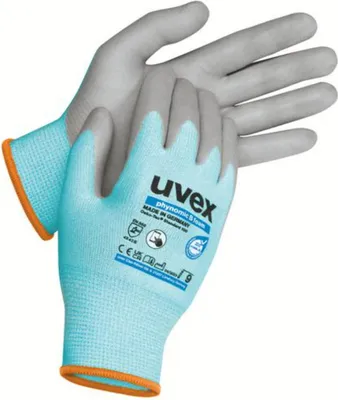 Produktbild von Uvex 6008008, Blau, Grau, Erwachsener, Erwachsener, Unisex, 1 Stück(e), Polyethylen, Elasthan, Polyamid