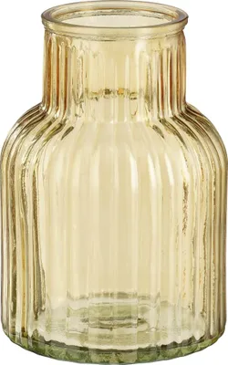 Produktbild von Mica Decorations Vase Glas Ambre hellbraun Ø 14 x 20 cm