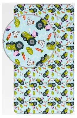Produktbild von Peppa Wutz, Spannbettlaken, 90 x 200 +25 cm