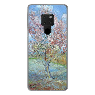 Produktbild von MuchoWow® Handyhülle Schutzhülle Hülle für Huawei P40 Lite Der rosa Pfirsichbaum - Vincent van Gogh Silikon Softcase Handy Hülle - Handy