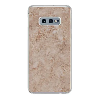 Produktbild von MuchoWow® Handyhülle Schutzhülle Hülle für Samsung Galaxy S10e Marmor - Braun - Muster Silikon Softcase Handy Hülle - Handy