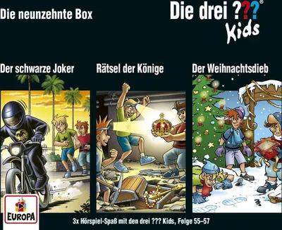 Produktbild von Die drei ??? Kids - 3er Box 19. Folgen 55 - 57