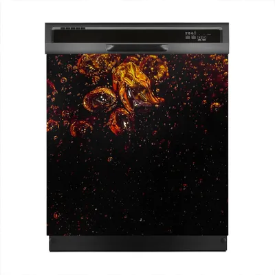 Produktbild von Magnete Dekorative 60x60 cm Küche Magnetmatte Spülmaschine - Sprudeln eines Getränks