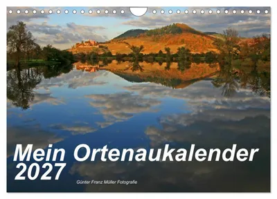 Produktbild von Mein Ortenaukalender 2027 (Wandkalender 2027 DIN A4 quer), CALVENDO Monatskalender