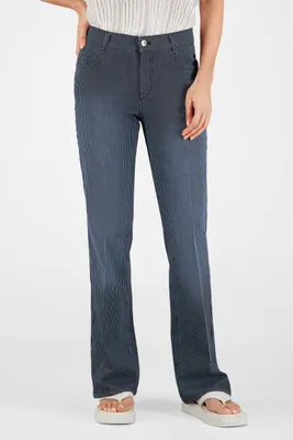 Produktbild von Gardeur Women Damen Hose ZURI126 - Slim - ZURI126-621951-7169 - dark rinse used - Schwarz Größe 40