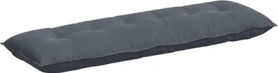 Produktbild von vidaXL Rückenkissen Dunkelgrau 160 x 50 cm Cordstoff