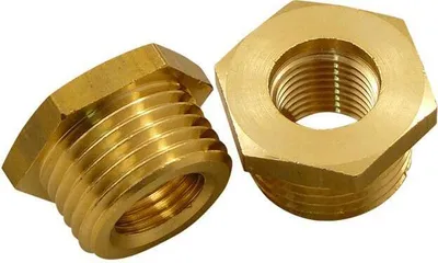 Produktbild von 1 x Druckluft Reduzierung von 1/2" auf 1/4" Anschluss Male - Female Kompressor