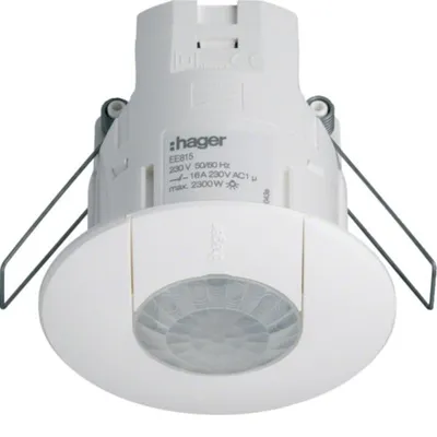 Produktbild von HAGER Präsenzmelder Einbau 360° EE815 On/Off