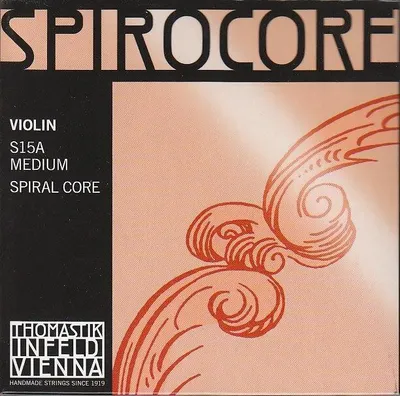 Zdjęcie produktu dla Thomastik Spirocore S15A Violin 4/4 Medium Struny do skrzypiec
