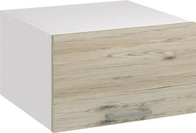 Produktbild von Roe Furniture | Küchenhängeschrank 60 cm - Eiche Bordeaux - Braun - Für Dunstabzugshaube - Küchenzeilen - Küchen Hängeschrank - Küche - G060