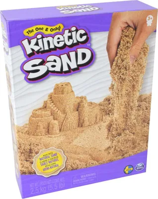 Obrázok produktu pre Kinetický piesok 2,5 kg hnedý tekutý piesok