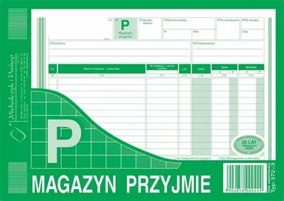 Zdjęcie produktu dla Magazyn przyjmie A5, 80 kartek