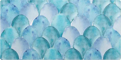 Produktbild von Aquarellskalen– Schreibtischunterlage – Schreibtisch Tischunterlage – 100x50 cm – Unterlage Groß Schreibtischmatte