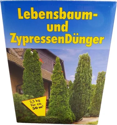 Produktbild von Lebensbaum- u. Zypressendünger 2,5kg