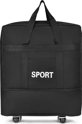 Produktbild von 22 Zoll faltbarer Gepäck Erweiterbare Koffertasche Rollgepaecktasche fuer das Reisegeschaeft
