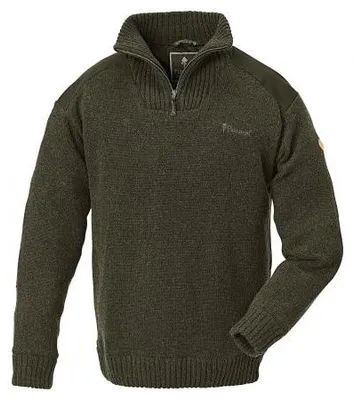 Produktbild von Pinewood Hurricane Sweater Herren (D.Green Melange) Größe XXXL