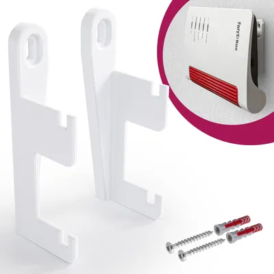 Produktbild von Wandhalterung passend für FritzBox 7590 7530 7510 Router Halter Halterung