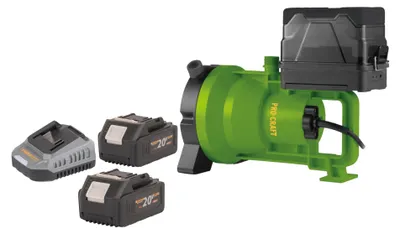 Produktbild von Procraft CPN21bb Akku Tauchpumpe 20 V 3200 l/h + 2x Akku 4,0 Ah + Ladegerät