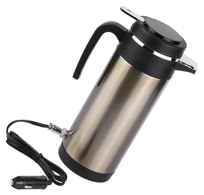 12V Auto-Wasserkocher 950ml Edelstahl Reisebecher Warmhaltebecher