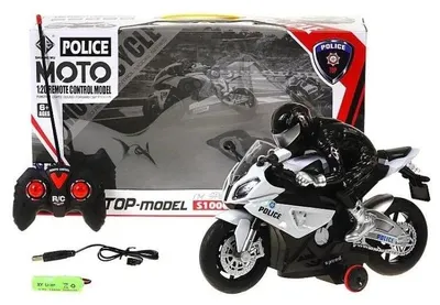 Obrázek produktu pro Motocykl s řidičem v měřítku 1:20, RC – ADAR