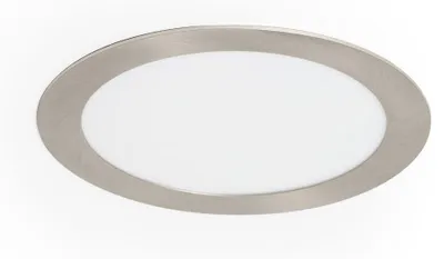 Produktbild von LED Einbaustrahler flach 15W Rund SuperSlim Schnitt Ø 170 mm Silber 6000K Kaltweiß