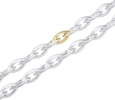 Produktbild von SILBERKETTEN STORE Fashion Line Navette 10,2mm - 60cm - 60cm