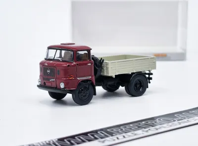 Produktbild von IFA W 50 Waggon (1965) dunkelrot/grau Brekina 1:87