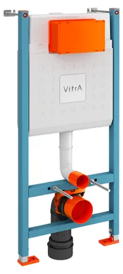 Immagine prodotto di VitrA Struttura di supporto per WC sospeso a parete, 112 cm, 3/6 L - 732-5800-01