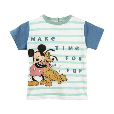 Obrázek produktu pro Tričko s krátkým rukávem Mickey Mouse pro děti Barevné - 18 měsíců
