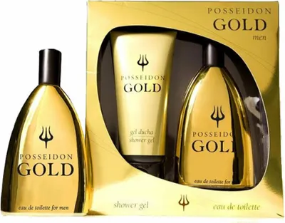 Image de Coffret cadeau or 2 pièces de Posseidon 150 ml