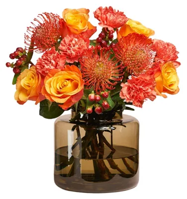Produktbild von Blumenstrauß Sunset Glow | Geschenk - frische Blumen | Blumenversand von BLOOMY DAYS