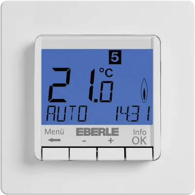 Produktbild von EBERLE UP-Uhrenthermostat FIT 3R/blau 527810355100