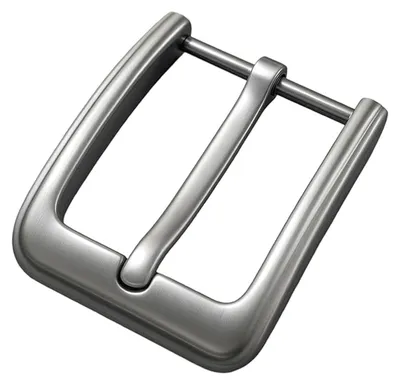 Riemenschnalle 40 mm, Zinklegierung, quadratisch, mit Dorn
