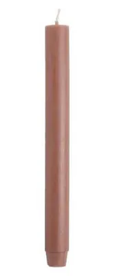 Produktbild von Rustik Lys Dinnerkerzen 2,6 × 30 cm – Antikrosa – 1 Stück
