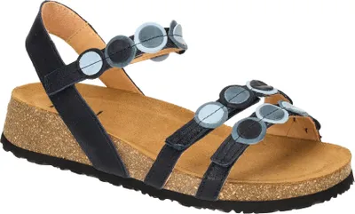 Produktbild von Think KOAK Damen Sandalette - Riemchen Sandalen blau Freizeit NEU