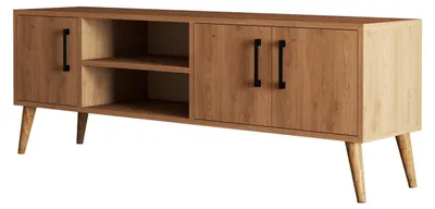 Immagine prodotto di Porta TV in legno "Exxen" - 150 x 34 x 52 cm - Marrone