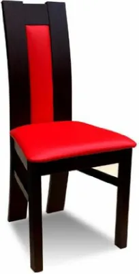 Obrázek produktu pro Jídelní židle z masivu Designové kožené židle Jídelní židle K41