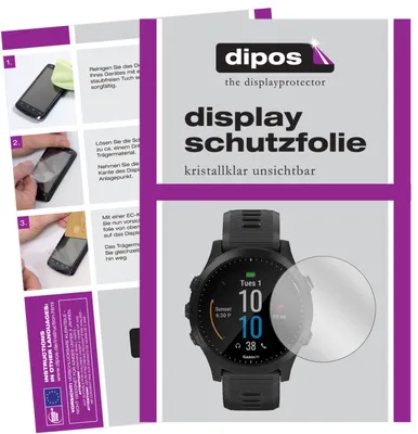 Produktbild von 6x Schutzfolie für Garmin Forerunner 945 klar Displayschutzfolie Folie Display