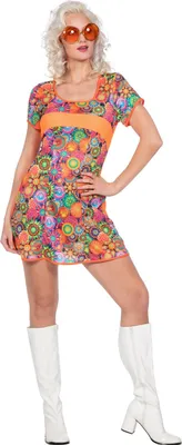 Produktbild von Disco-Kleid kurz Multi 36