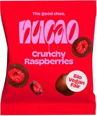 Produktbild von nucao Schokofrüchte Crunchy Raspberries 50g