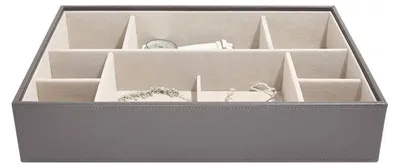 Image de Boîte à bijoux coffret à bijoux - Velours - 36 x 25 x 7 cm - Pour bijoux et montres