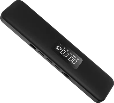 Image de INF Haut-parleur à conduction osseuse Bluetooth 5.4 pour un sommeil paisible Le noir